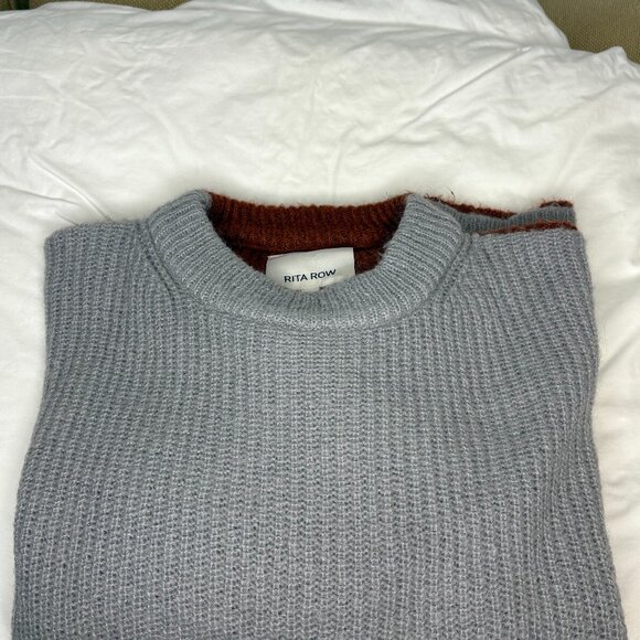Oversized mohair crewneck sweater - Picture 5 of 9